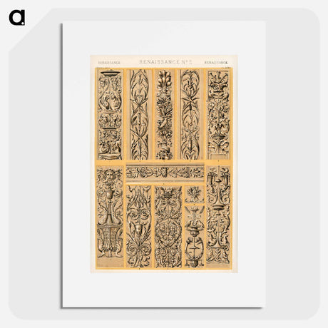 アートポスター-Grammar of Ornament Illustration
 - 装飾の文法 Poster.