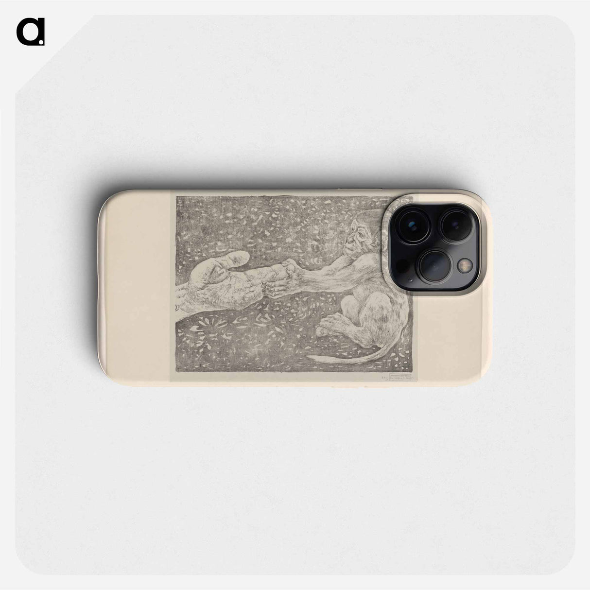 Aap die een toegestoken hand pakt - テオ ヴァン ホイテマ Phone Case.