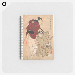 アートメモ帳-Ichikawa Omezō as Tomita Hyōtarō and Ōtani Oniji III as Ukiyo Tohei - 東洲斎 写楽 Memo.
