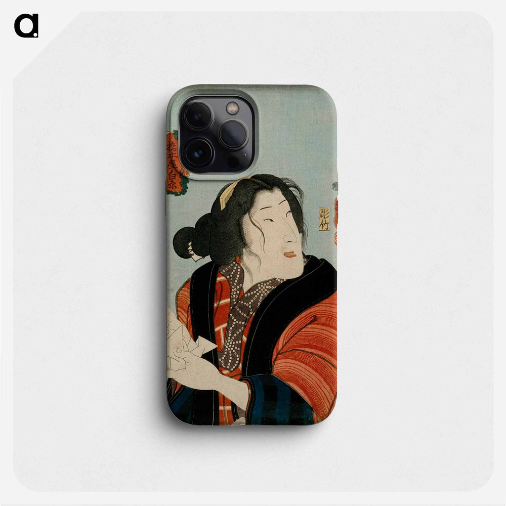 Bandō Shūka as Hashimotoya Shiraito - 歌川 国芳 Phone Case.