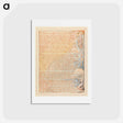 アートポストカード-Jerusalem, Plate 12, "Why wilt thou give to her...." - ウィリアム ブレイク Postcard.