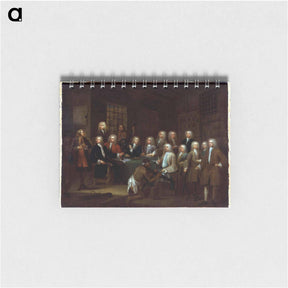 アートメモ帳-The Gaols Committee of the House of Commons - ウィリアム ホガース Memo.