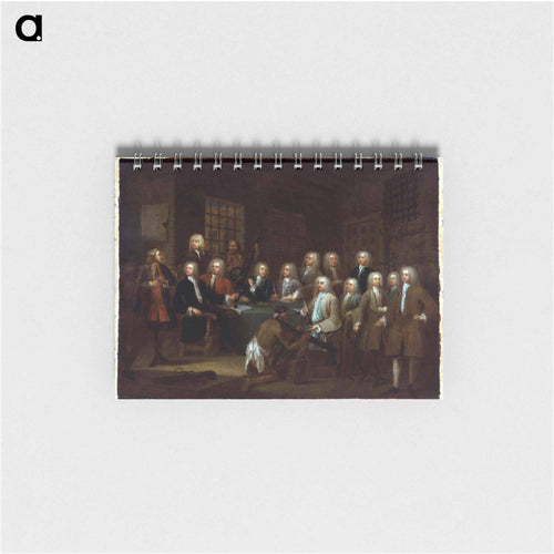 The Gaols Committee of the House of Commons - ウィリアム ホガース Memo.