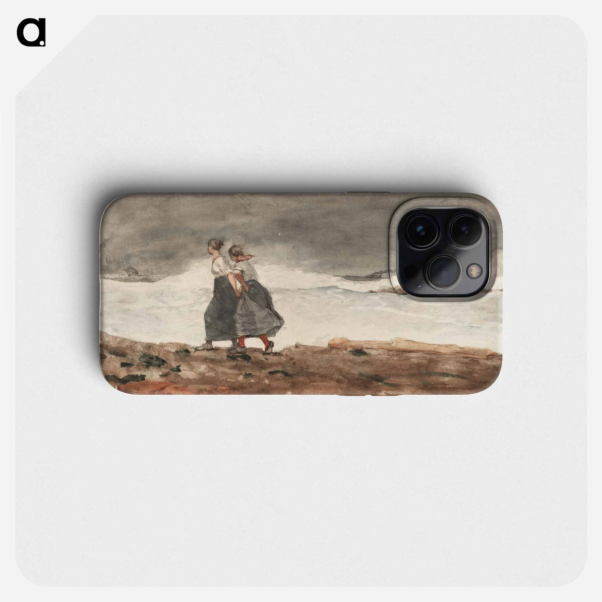 Danger - Winslow Homer Phone Case.