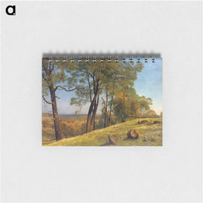 アートメモ帳-Landscape, Rockland County, California - アルバート ビアスタット Memo.