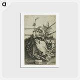 アートポストカード-Madonna on a Grassy Bank - アルブレヒト デューラー Postcard.