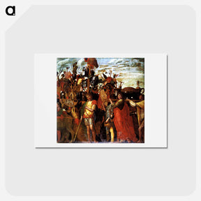 アートポストカード-Triumphs of Caeser - アンドレア マンテーニャ Postcard.