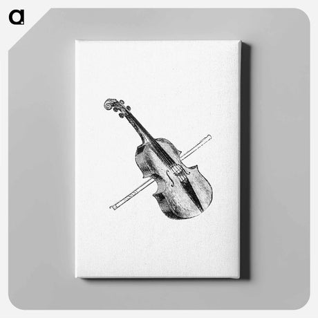 アートパネル-Violin from Gerard Mastyn
 - 大英図書館 Canvas.
