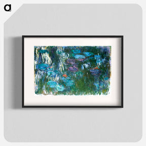 アートポスター-Water Lilies - クロード モネ Poster.