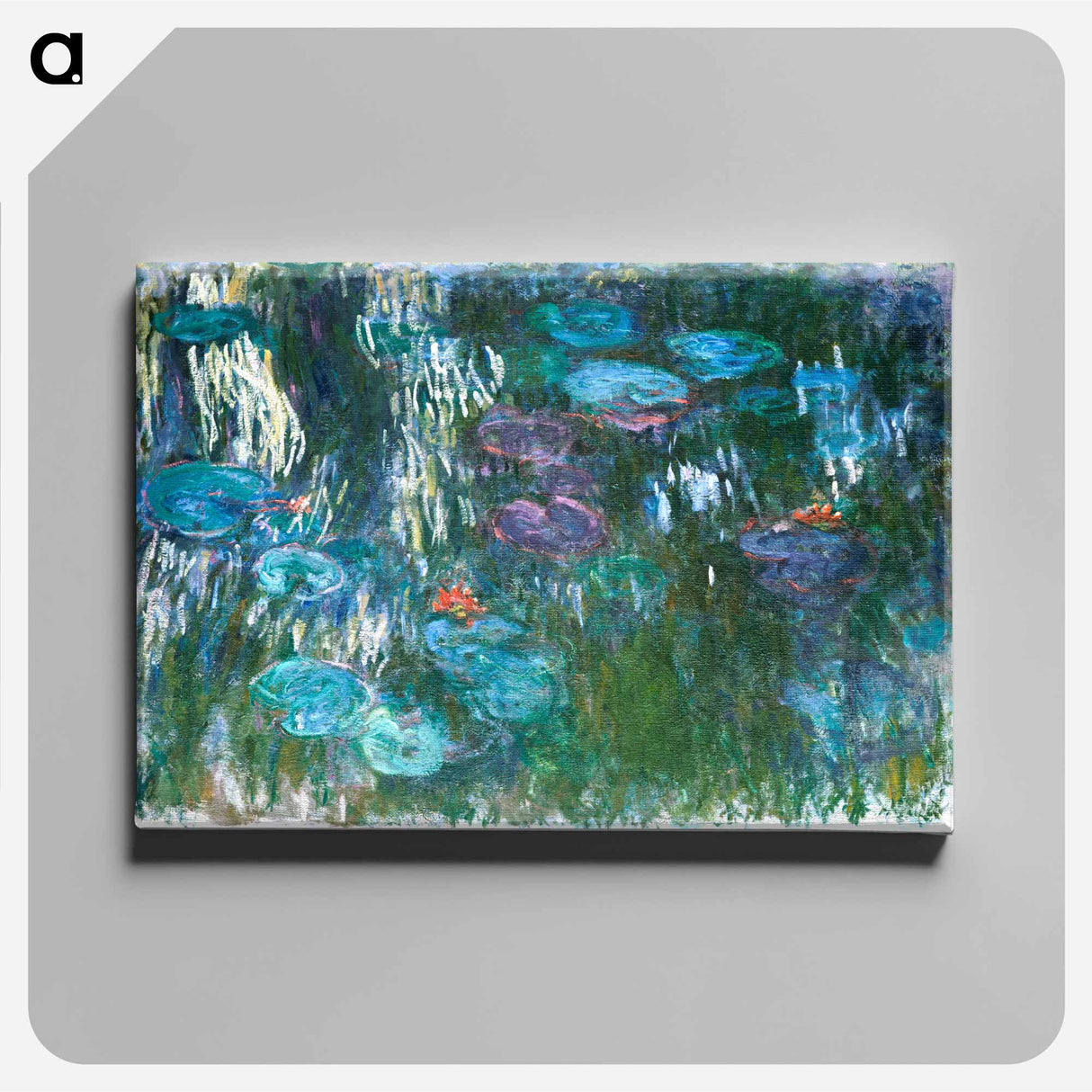 Water Lilies - クロード モネ Canvas.