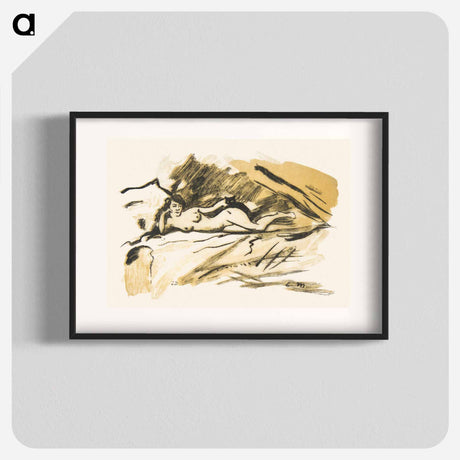 アートポスター-Olympia - エドゥアール マネ Poster.