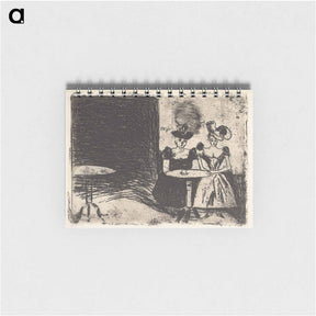 アートメモ帳-Night Café - エドヴァルド ムンク Memo.