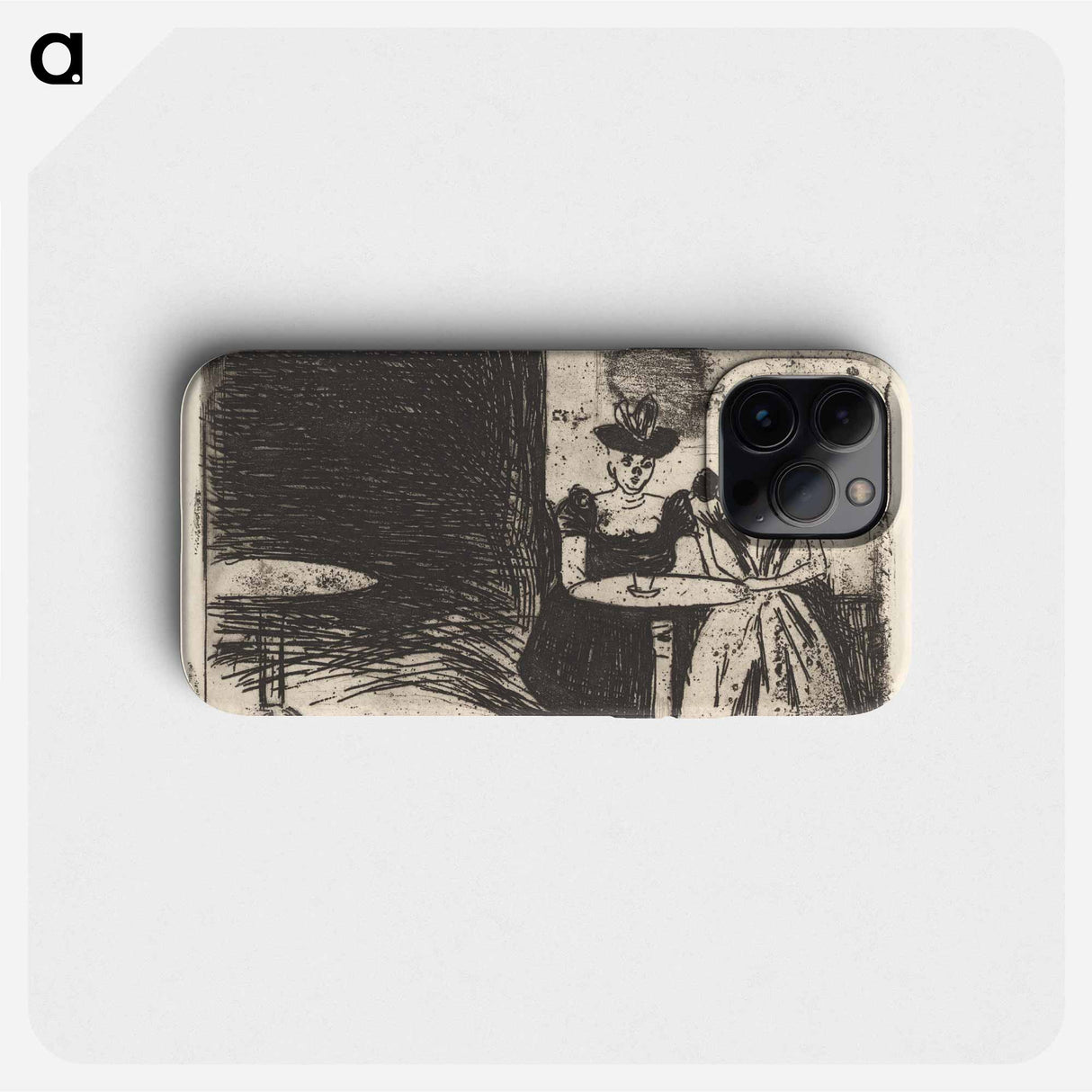 Night Café - Edvard Munch Phone Case.