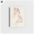 アートメモ帳-The Lament: Nude Female, Two Studies for the Figure on the Right - エドワード バーン ジョーンズ Memo.