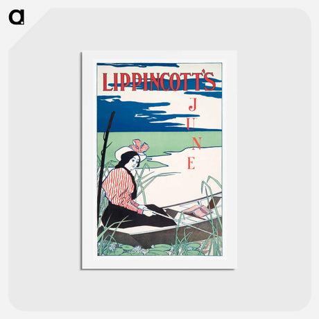 アートポストカード-Lippincott's - エドワード ペンフィールド Postcard.