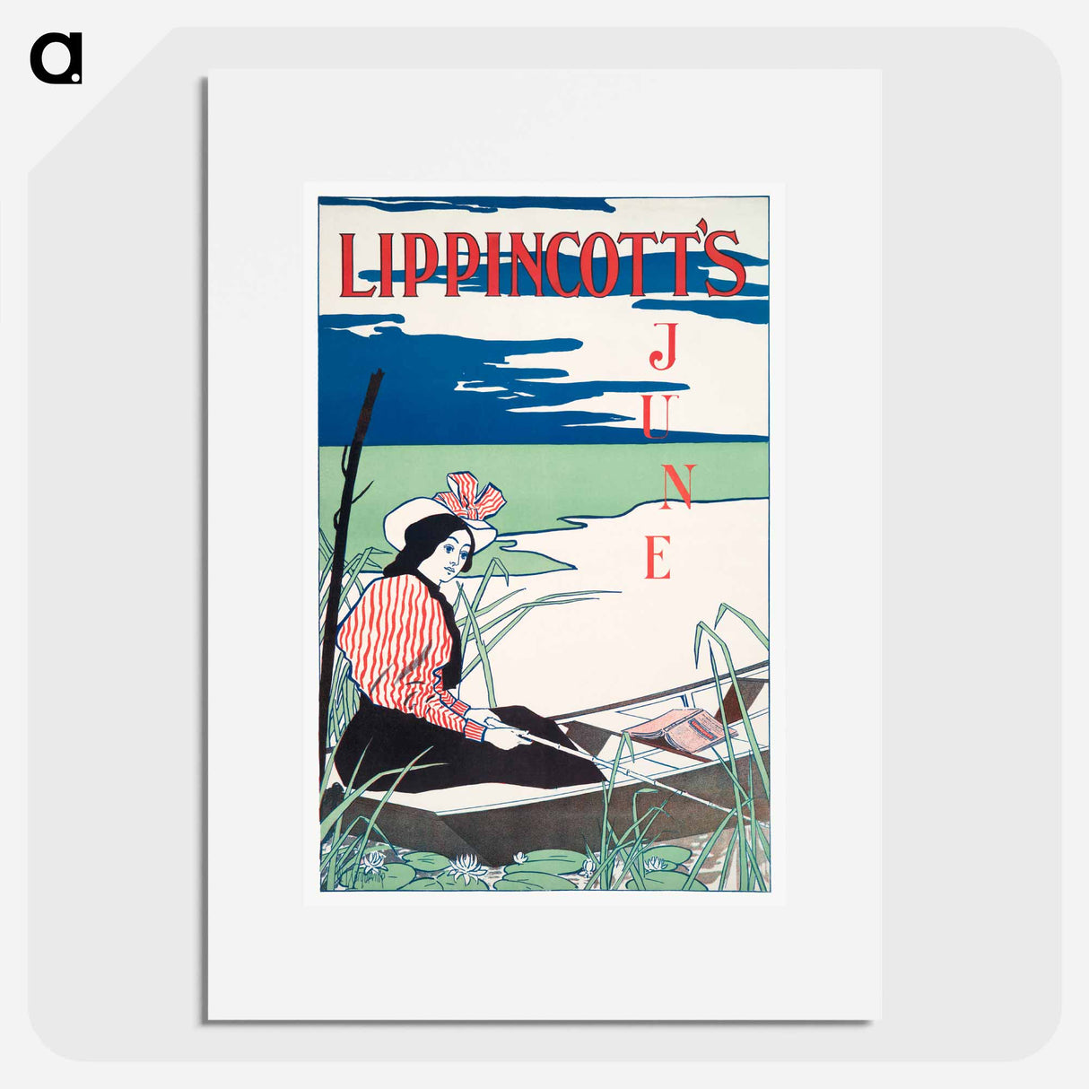 Lippincott's - Edward Penfield Poster.