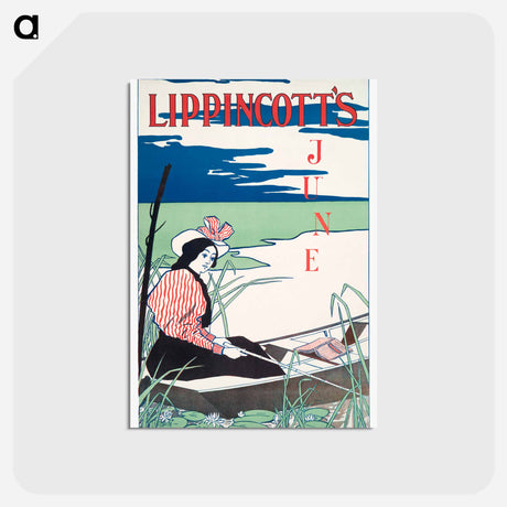 アートポストカード-Lippincott's - エドワード ペンフィールド Postcard.