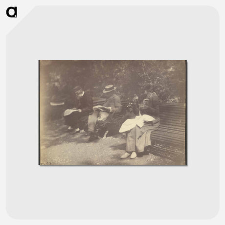 アートポストカード-Square Saint-Médard
 - ウジェーヌ アジェ Postcard.