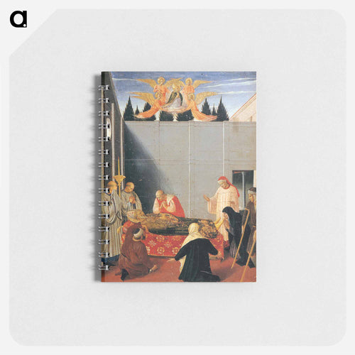 The Story of St. Nicholas: The Death of the Saint - フラ アンジェリコ Memo.