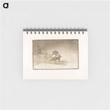 The Famous Martincho Places the Banderillas, Playing the Bull with the Movement of his Body - フランシスコ デ ゴヤ Memo.