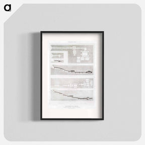 アートポスター-Theban Necropolis
 - エジプト美術史 Poster.