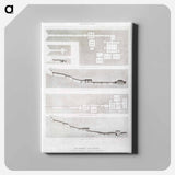 アートパネル-Theban Necropolis
 - エジプト美術史 Canvas.