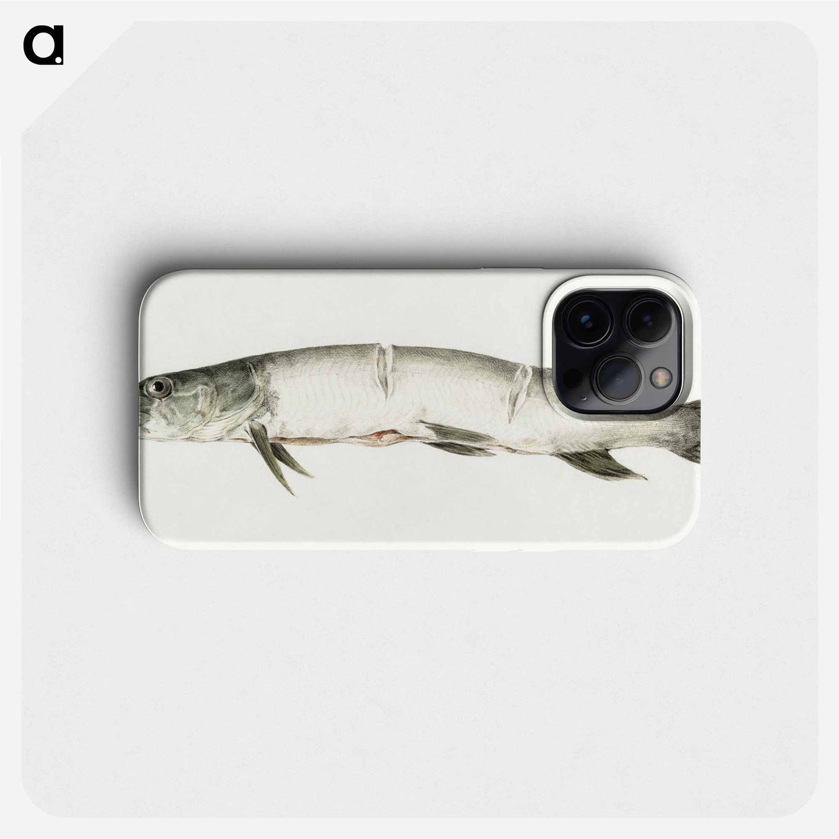 Pike, with two notches - Jean Bernard Phone Case.