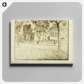 アートパネル-House Where Whistler Died
 - ジョセフ ペネル Canvas.