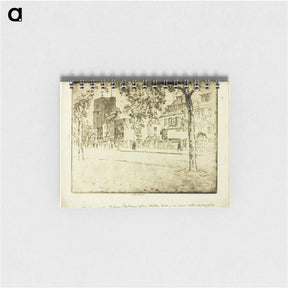 アートメモ帳-House Where Whistler Died
 - ジョセフ ペネル Memo.