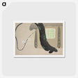 アートポストカード-House from Momoyogusa–Flowers of a Hundred Generations - 神坂 雪佳 Postcard.