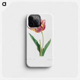 Tulip - Pierre Joseph Redouté Phone Case.