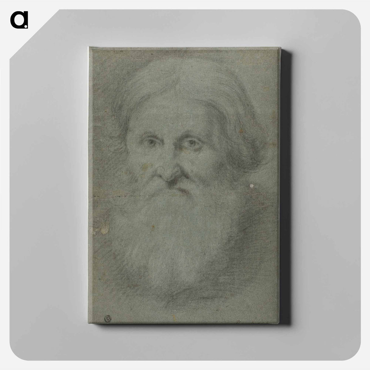 Head of Menem Ben Israel - Rembrandt van Rijn Canvas.