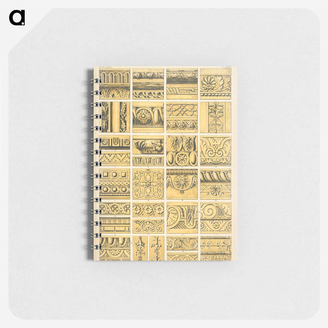 アートメモ帳-Nineteenth-Century Ornament Illustration
 - 装飾の文法 Memo.