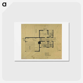 アートポストカード-Project of house-studio - テオ ファン ドゥースブルフ Postcard.