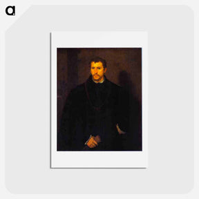 アートポストカード-The Young Englishman - ティツィアーノ ヴェチェッリオ Postcard.