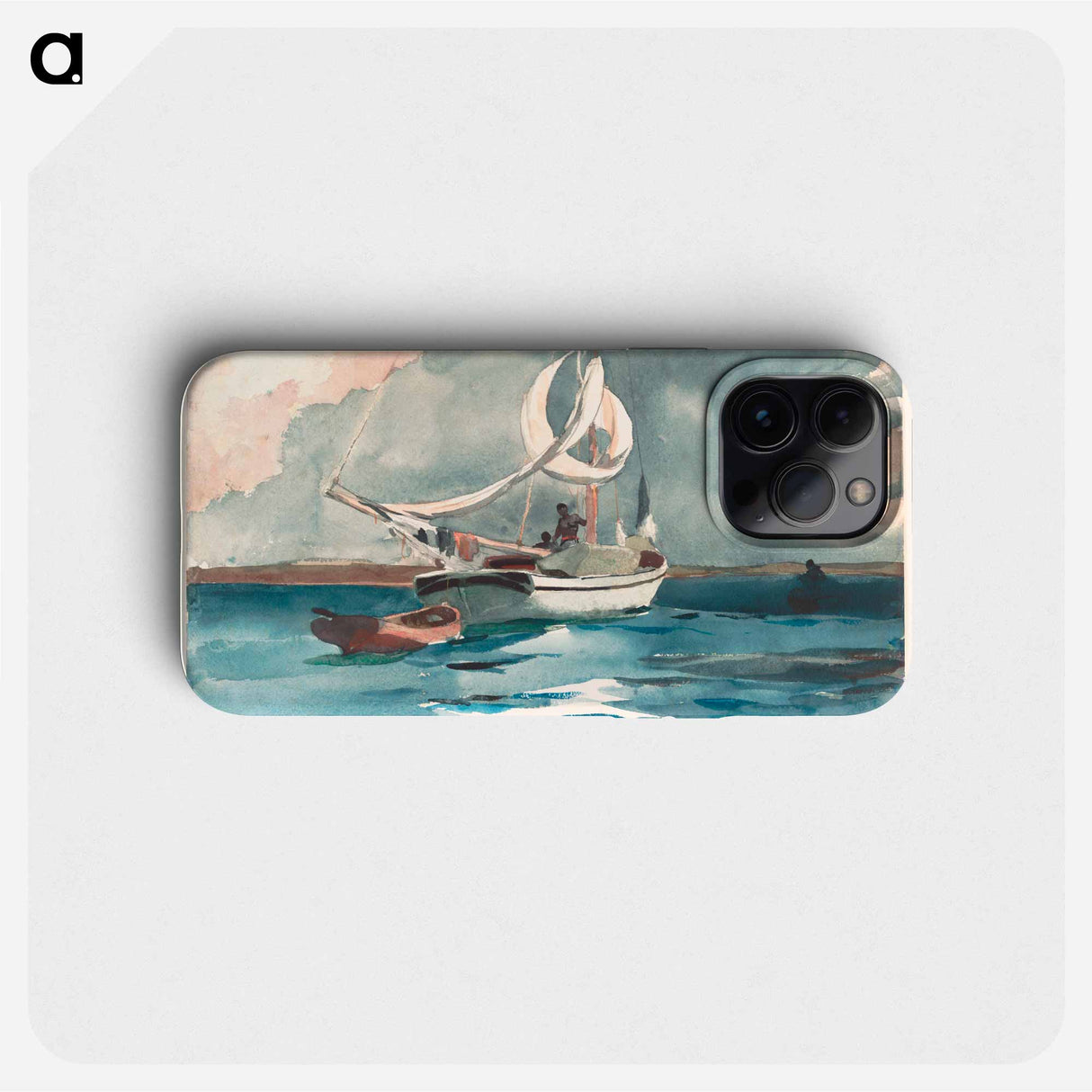 Sloop, Nassau - ウィンスロー ホーマー Phone Case.