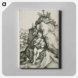 The Penance of St. John Chrysostom - アルブレヒト デューラー Canvas.