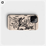 Expressive scene - アーノルド ピーター ワイズ クビンチャン Phone Case.