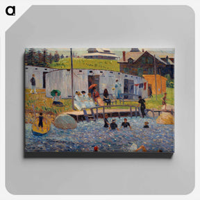 アートパネル-The Bathing Hour, Chester, Nova Scotia
 - バーンズ・コレクション Canvas.
