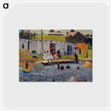 アートポストカード-The Bathing Hour, Chester, Nova Scotia
 - バーンズ・コレクション Postcard.
