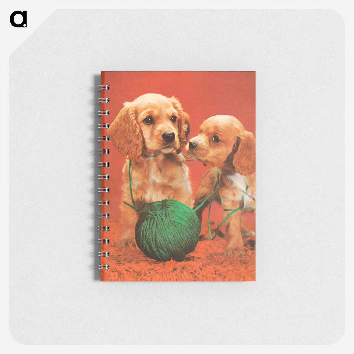 アートメモ帳-Cocker Spaniels
 - ボストン公共図書館 Memo.
