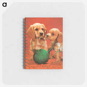 アートメモ帳-Cocker Spaniels
 - ボストン公共図書館 Memo.