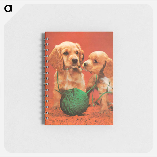 アートメモ帳-Cocker Spaniels
 - ボストン公共図書館 Memo.