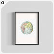 アートポスター-World Atlas from The Practical Teaching of Geography
 - 大英図書館 Poster.