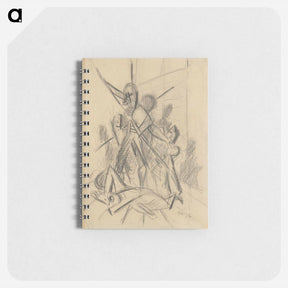 アートメモ帳-Death (study for the painting bartholomew's night)
 - シプリアン マジェルニク Memo.