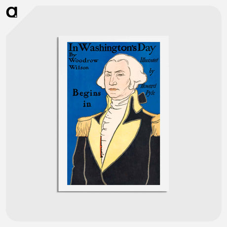 アートポストカード-In Washington's Day - エドワード ペンフィールド Postcard.