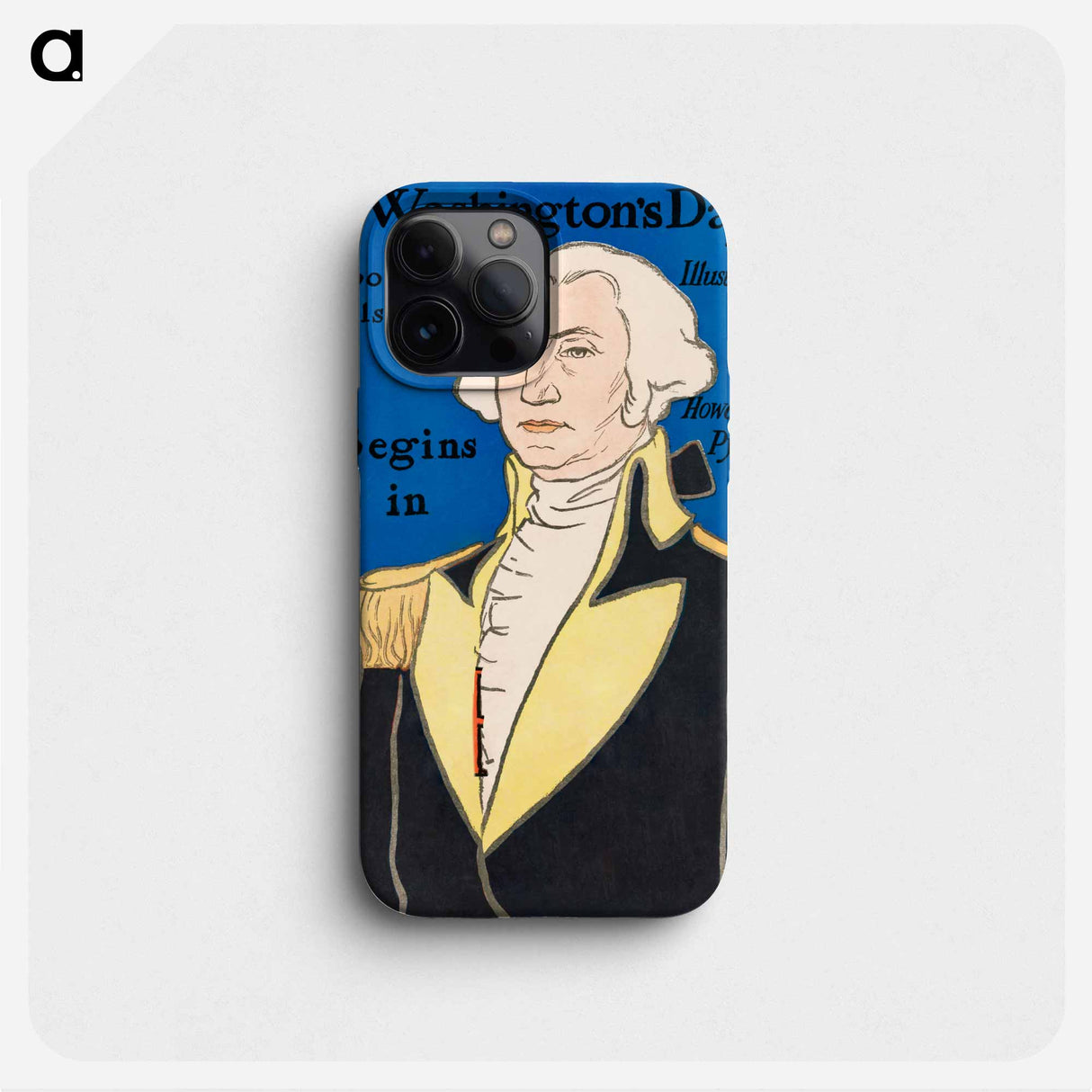 In Washington's Day - Edward Penfield Phone Case.