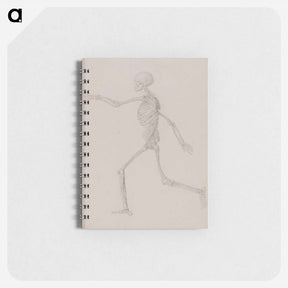 アートメモ帳-Running Skeleton
 - ジョージ スタッブス Memo.