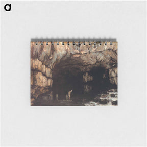 アートメモ帳-The Source of the Loue River - ギュスターヴ クールベ Memo.