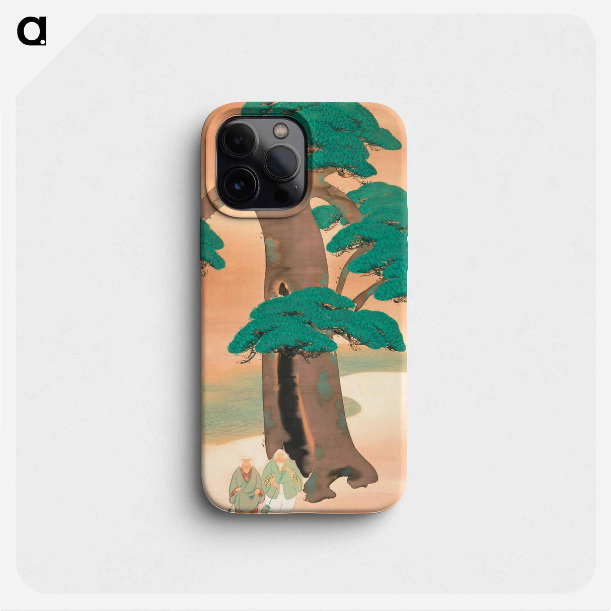 Noh Scene: Takasago - Yukika Kamisaka Phone Case.